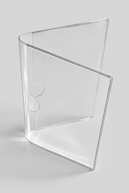 Clear Journal Dashboard Insert / Planner Document Pocket - FORMA & FOLIO