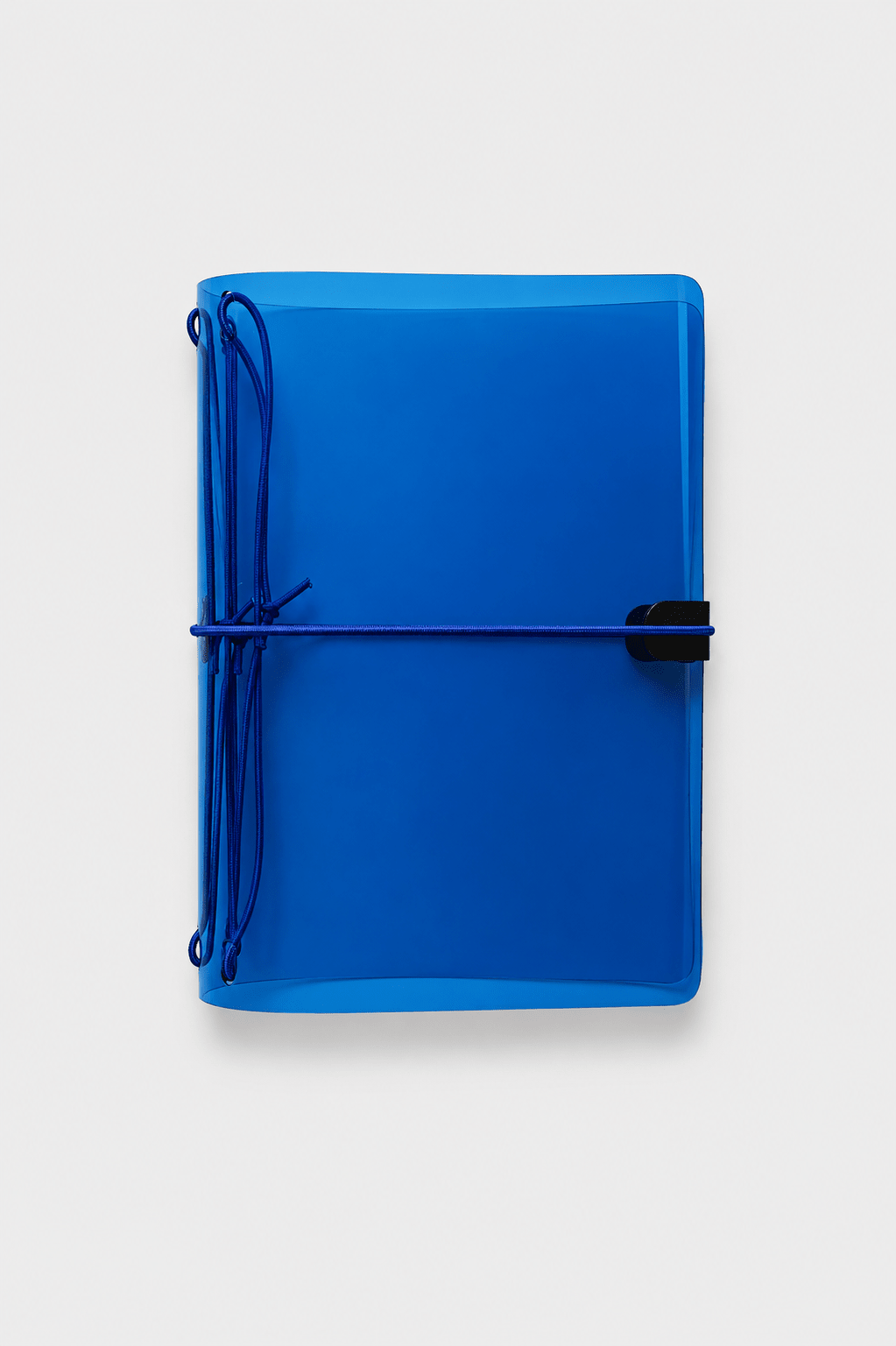 Transparent Vinyl Journal Planner Notebook Cover in Blue | Pocket, A5, A6, B6 - FORMA & FOLIO