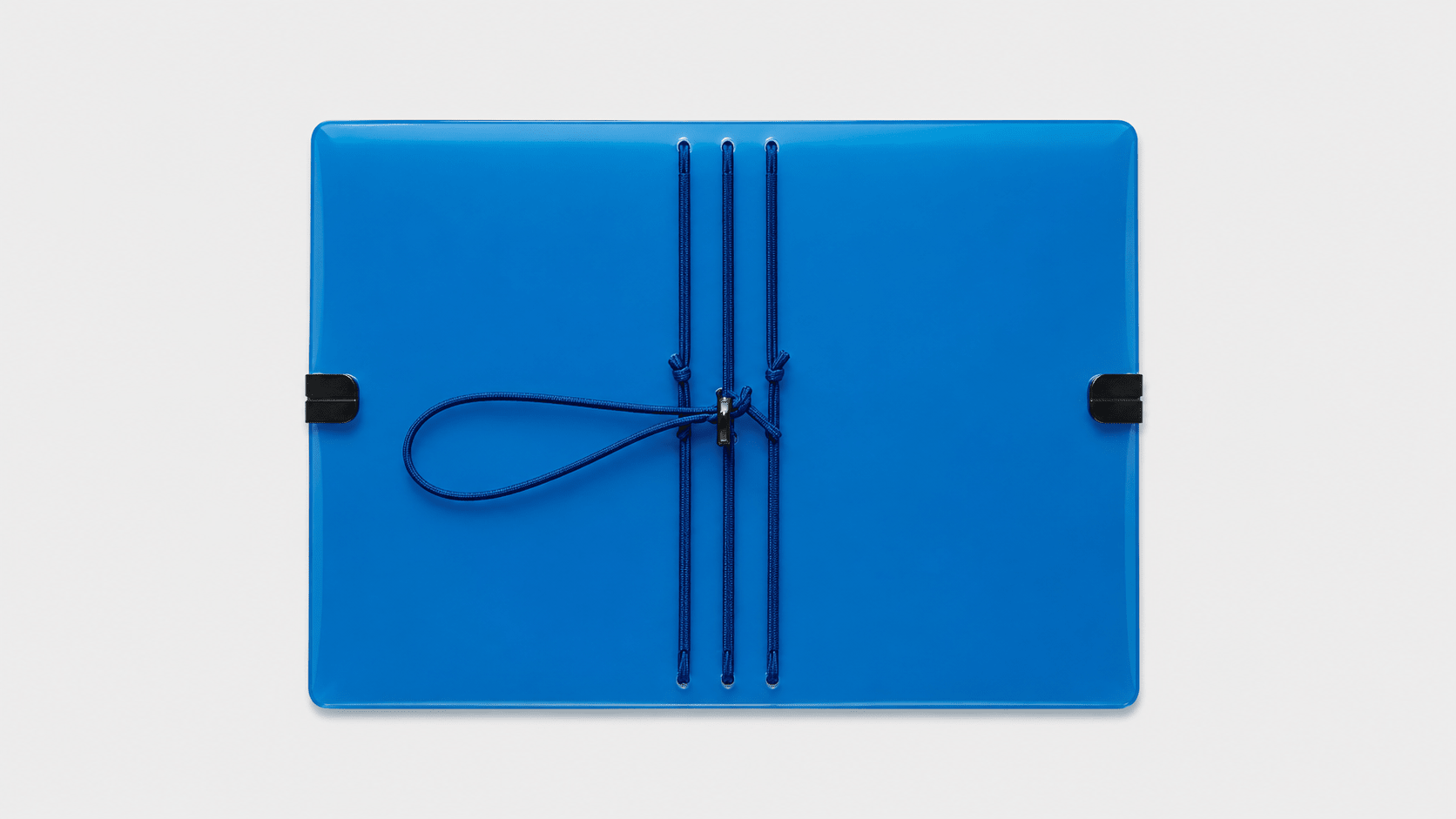Transparent Vinyl Journal Planner Notebook Cover in Blue | Pocket, A5, A6, B6 - FORMA & FOLIO