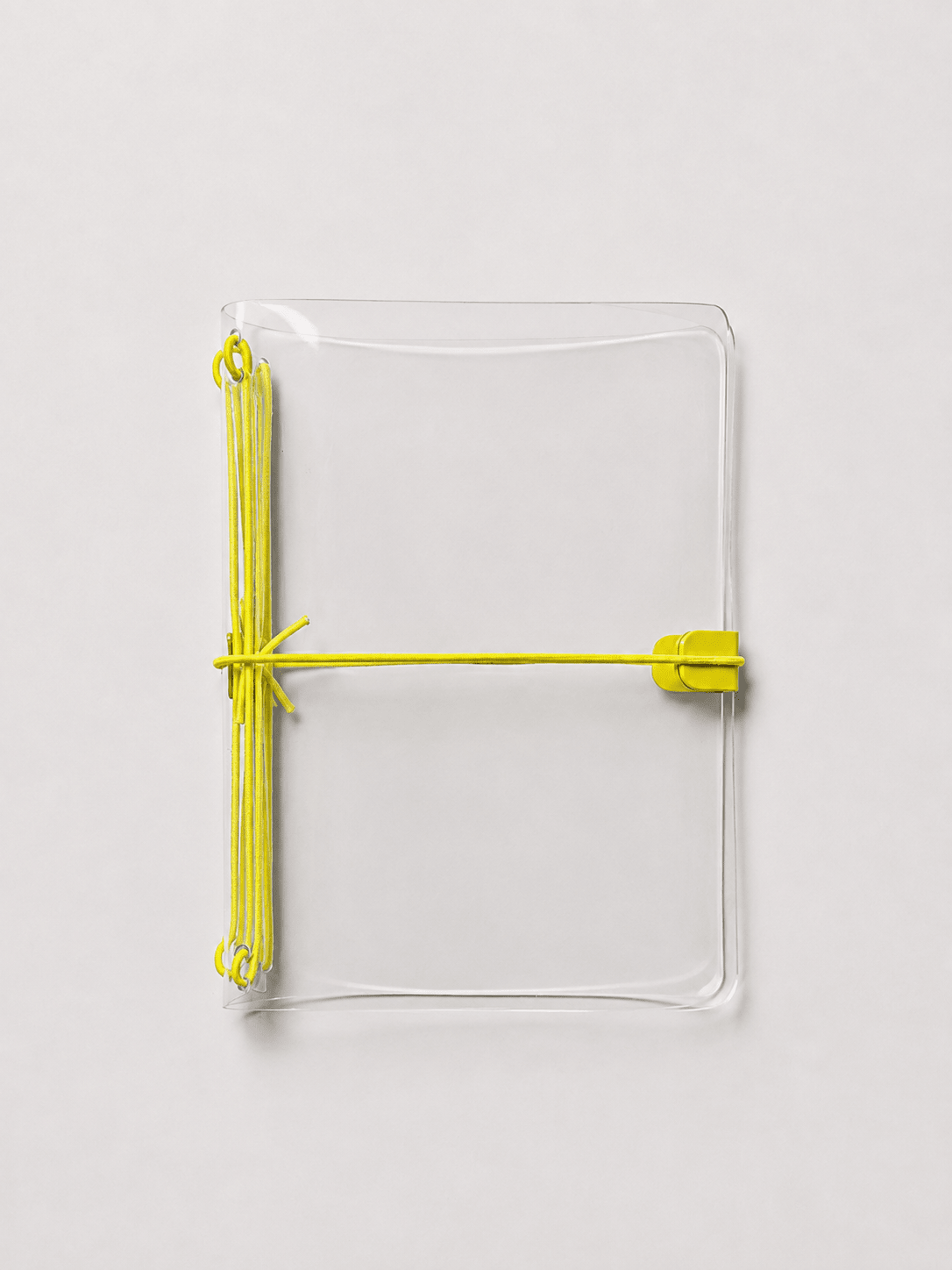 Transparent Vinyl Journal Planner Notebook Cover in Clear | Pocket, A5, A6, B6 - FORMA & FOLIO
