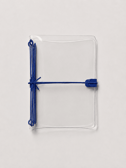 Transparent Vinyl Journal Planner Notebook Cover in Clear | Pocket, A5, A6, B6 - FORMA & FOLIO