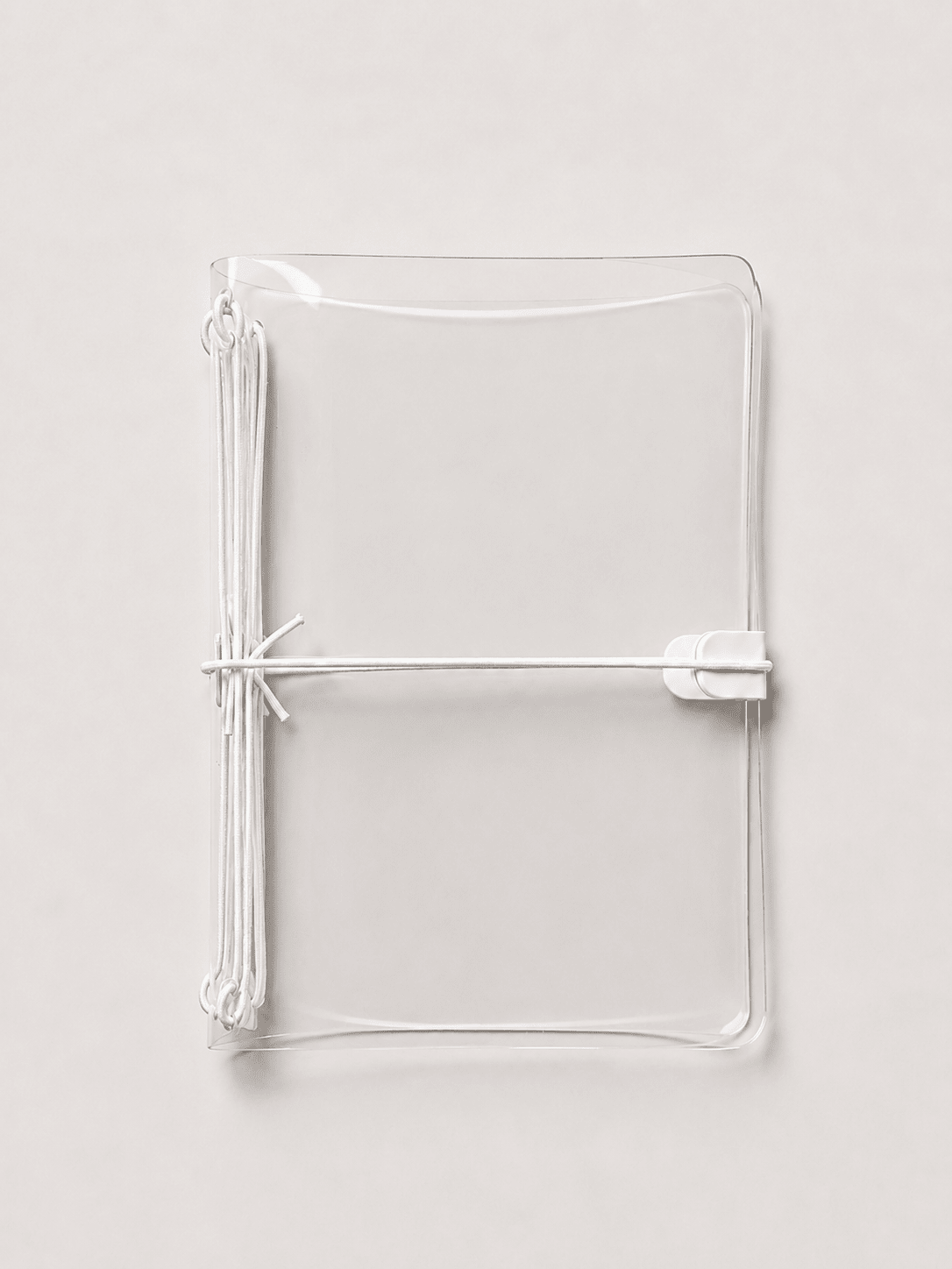 Transparent Vinyl Journal Planner Notebook Cover in Clear | Pocket, A5, A6, B6 - FORMA & FOLIO
