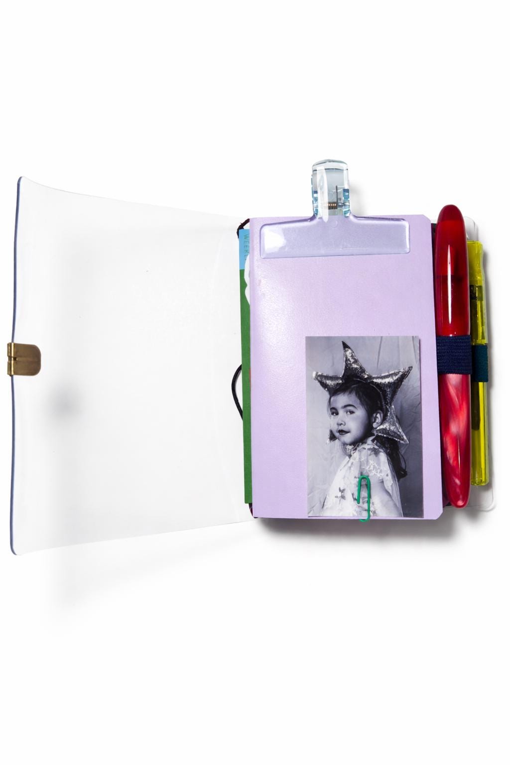 Transparent Vinyl Pocket Journal Cover in Clear | Pocket, A5, A6, B6 - FORMA & FOLIO