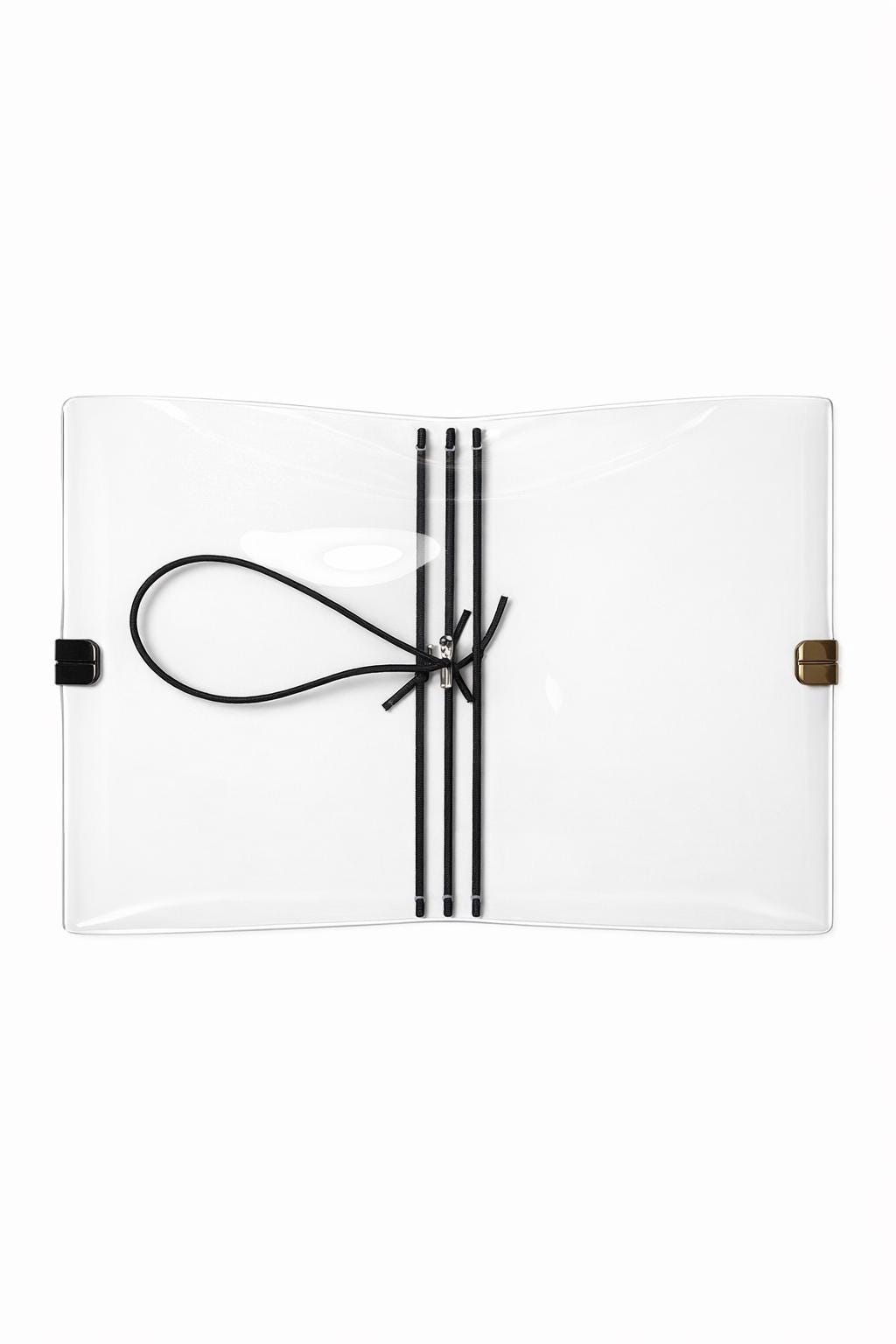 Transparent Vinyl Pocket Journal Cover in Clear | Pocket, A5, A6, B6 - FORMA & FOLIO