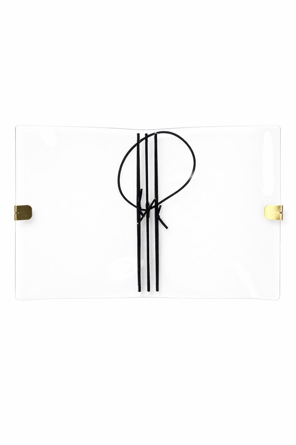 Transparent Vinyl Pocket Journal Cover in Clear | Pocket, A5, A6, B6 - FORMA & FOLIO